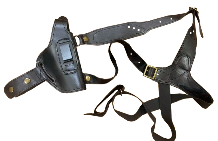 Leather Shoulder Holster - Lucky Hunter