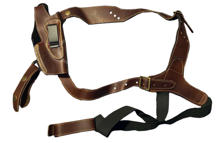 Leather Shoulder Holster - Lucky Hunter