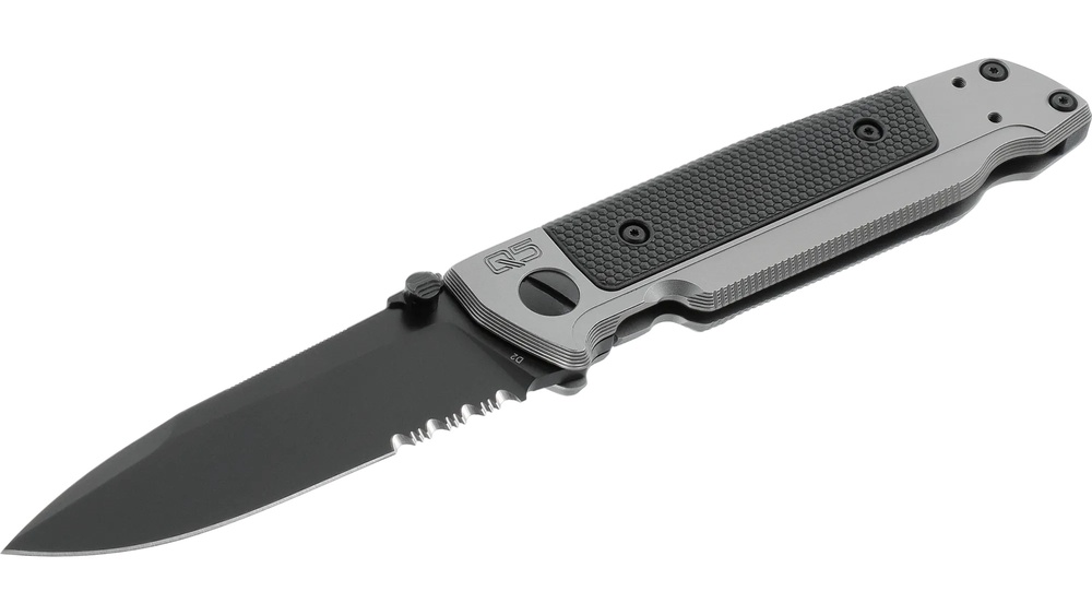 Walther Q5 Steel Frame Folder Black Serrated - 3