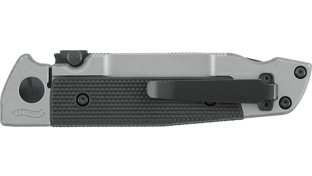 Walther Q5 Steel Frame Folder Black Serrated - 4
