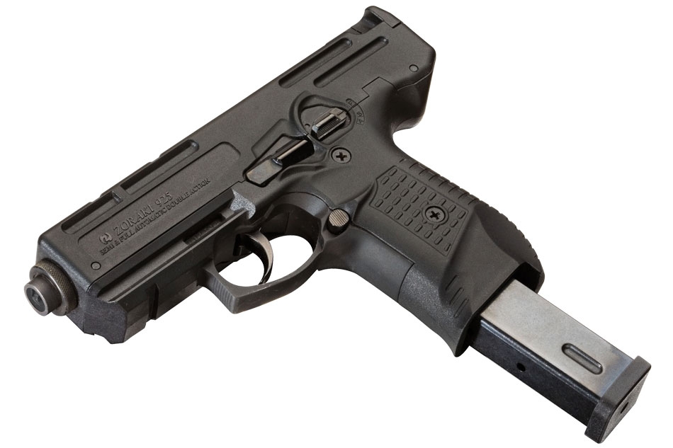 ZORAKI 925 GAS & SIGNAL, BLANK PISTOL, BLACK - 2