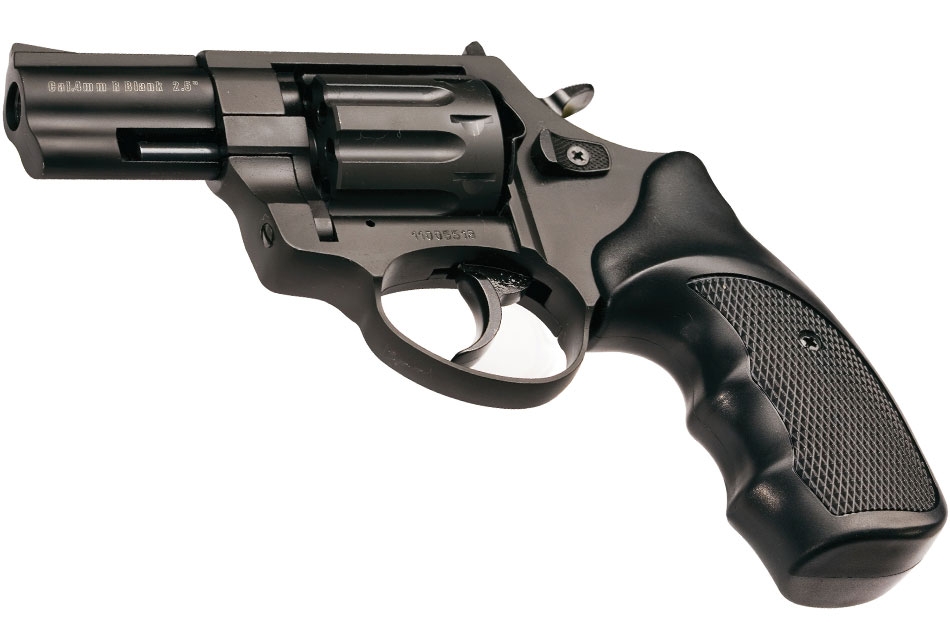 ZORAKI R1_2.5'' GAS & SIGNAL, BLANK REVOLVER, BLACK - Lucky Hunter
