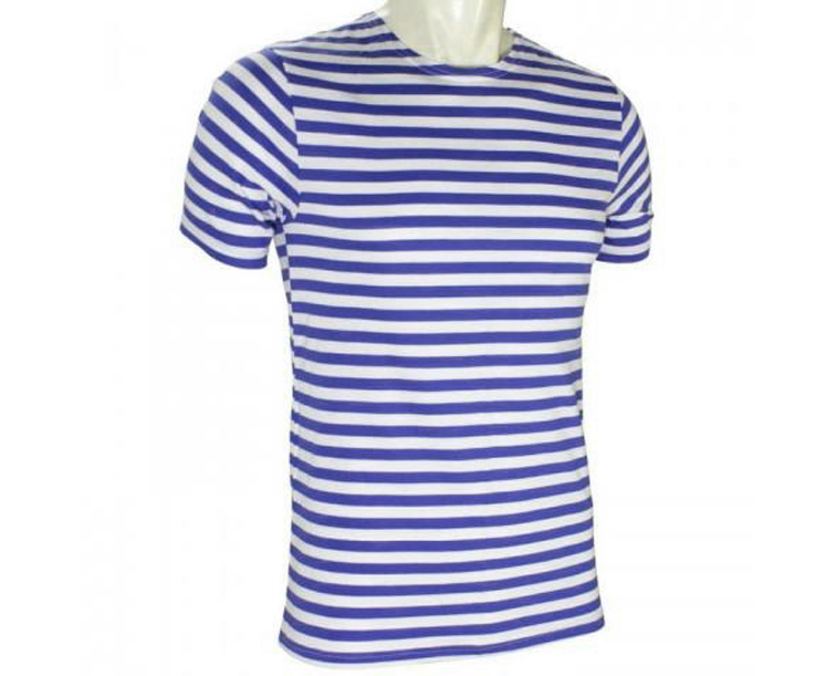 T-shirt - striped shirt,  Dark blue - Lucky Hunter