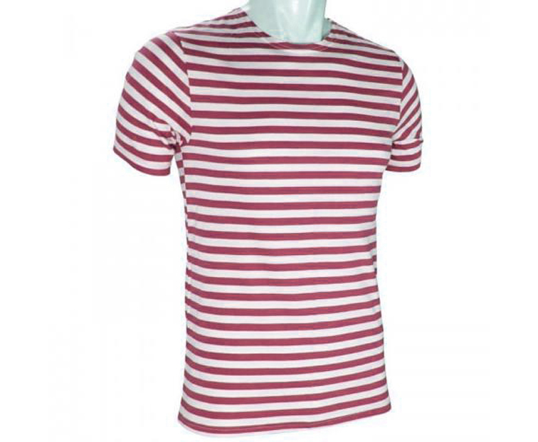 T-shirt - striped shirt,  Red - Lucky Hunter