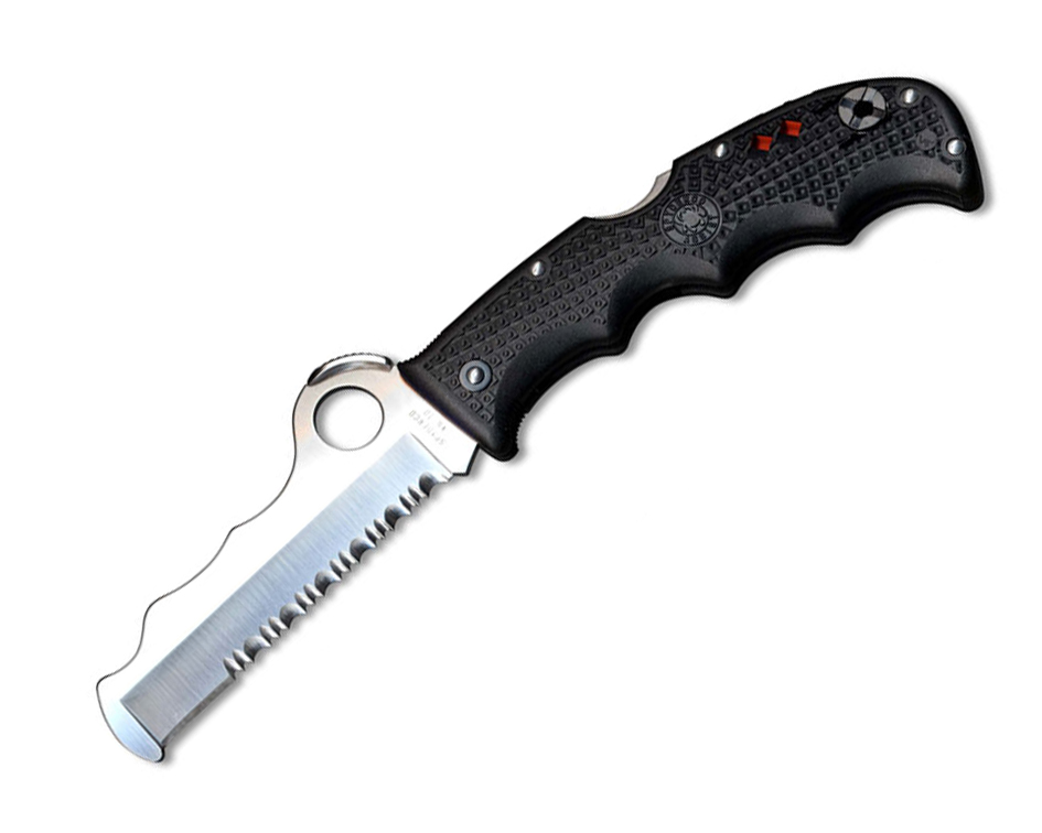 Spyderco Assist Rescue Knife with Carbide Glass Breaker - Lucky Hunter