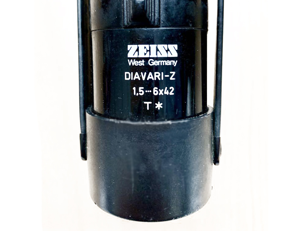 ZEISS WEST GERMANY DIAVARI –Z 1.5…6×42 T* RIFLE SCOPE - 3