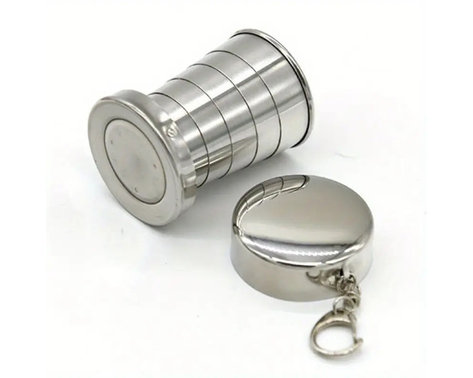Foldable Stainless Steel Travel Cup - Lucky Hunter