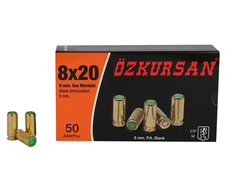 OZKURSAN 8 mm Blank cartridge - Lucky Hunter