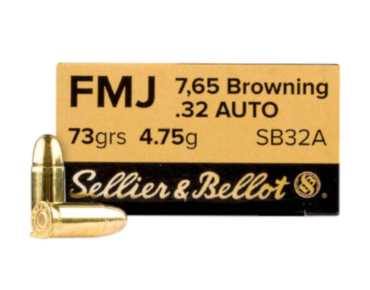 Sellier & Bellot 7.65 Browning cartridge - Lucky Hunter