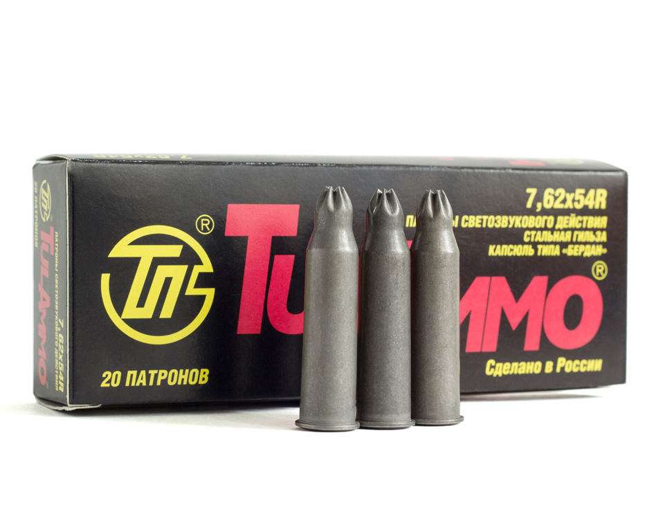 TulAmmo 7,62х54R blank cartridge - Lucky Hunter
