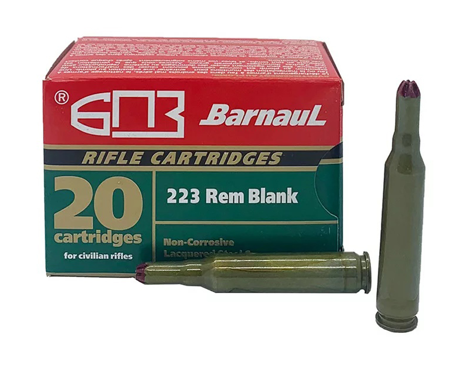 BARNAUL .223 Rem blank cartridge - Lucky Hunter