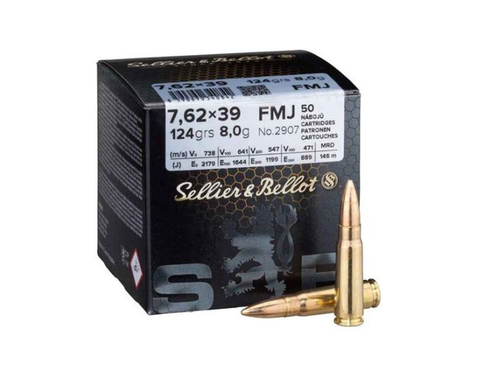 Sellier & Bellot 7.62x39 cartridge - Lucky Hunter