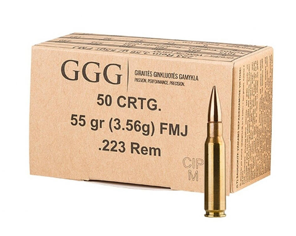 GGG .223 Rem cartridge - Lucky Hunter