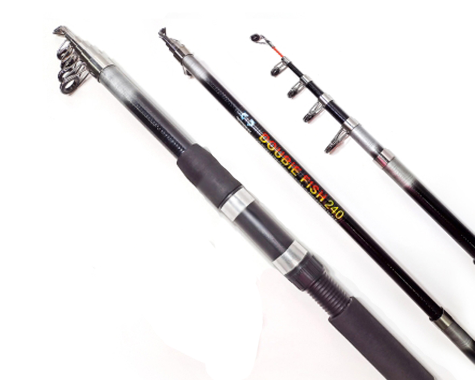 DOUBLE FISH 240 cm fishing rod - Lucky Hunter
