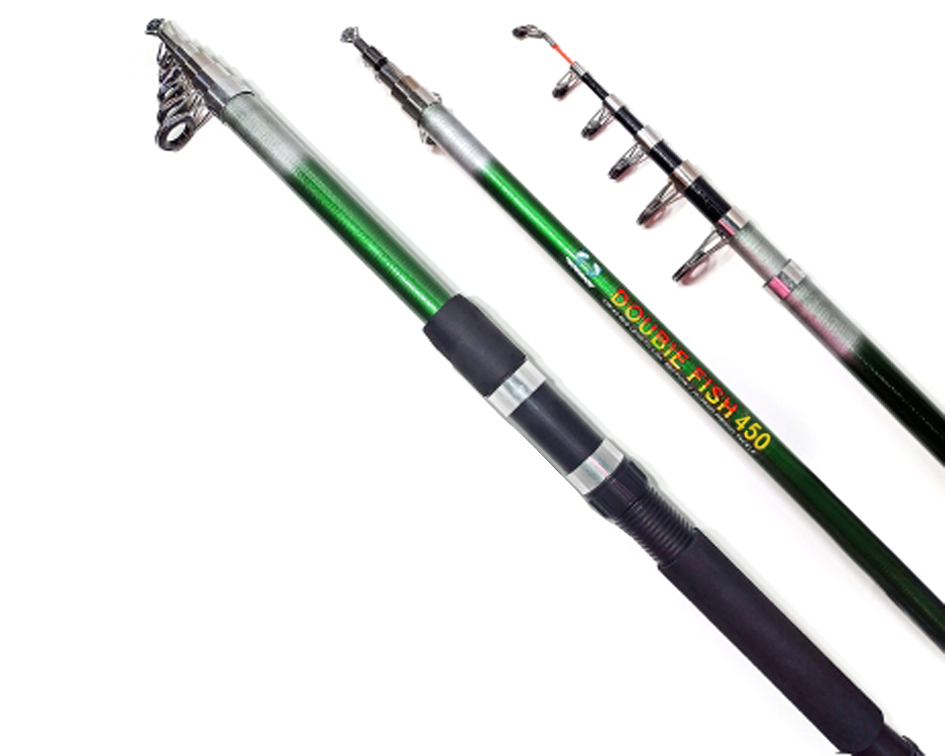 DOUBLE FISH 450 cm fishing rod - Lucky Hunter